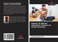 Bookcover of Impact of special education centres on social inclusion