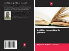 Buchcover von Análise da gestão de pessoal