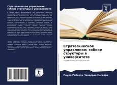Bookcover of Стратегическое управление: гибкие структуры в университете
