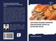 Buchcover von НАУЧНЫЕ ОСНОВЫ ВЛИЯНИЯ ПОКАЗАТЕЛЕЙ ЗЕРНА НА КАЧЕСТВО МУКИ