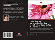 Обложка Isolement et caractérisation des métabolites des plantes médicinales