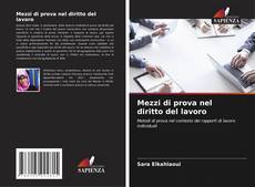 Mezzi di prova nel diritto del lavoro kitap kapağı