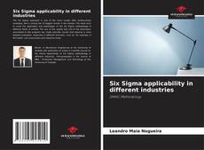 Capa do livro de Six Sigma applicability in different industries 