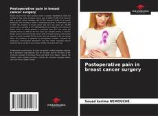 Buchcover von Postoperative pain in breast cancer surgery