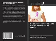 Dolor postoperatorio en la cirugía del cáncer de mama kitap kapağı