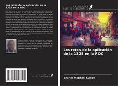 Capa do livro de Los retos de la aplicación de la 1325 en la RDC 