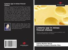 Listeria spp in minas frescal cheese kitap kapağı