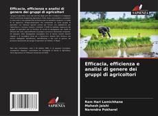 Capa do livro de Efficacia, efficienza e analisi di genere dei gruppi di agricoltori 