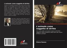 Couverture de L'animale come soggetto di diritto