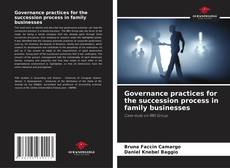 Buchcover von Governance practices for the succession process in family businesses