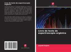 Buchcover von Livro de texto de espectroscopia orgânica