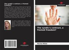 Обложка The syndic's contract, a framed freedom?