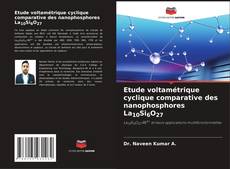 Portada del libro de Etude voltamétrique cyclique comparative des nanophosphores La10Si6O27