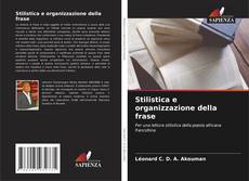 Couverture de Stilistica e organizzazione della frase