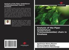 Portada del libro de Analysis of the Piper Umbellatum (Tshilombolombo) chain in Kinshasa