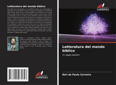 Couverture de Letteratura del mondo biblico