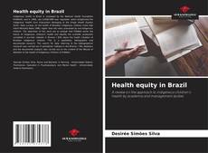 Buchcover von Health equity in Brazil