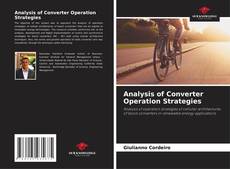 Buchcover von Analysis of Converter Operation Strategies