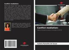 Обложка Conflict mediation: