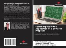 Capa do livro de Social Impact of the Application of a Softarea Proposal 