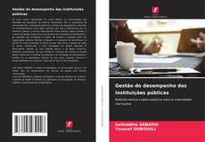 Gestão do desempenho das instituições públicas kitap kapağı