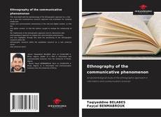 Couverture de Ethnography of the communicative phenomenon