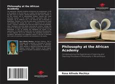 Philosophy at the African Academy的封面