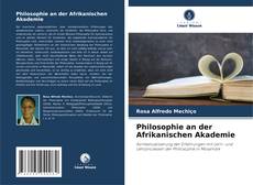 Capa do livro de Philosophie an der Afrikanischen Akademie 