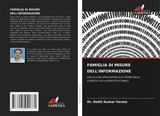FAMIGLIA DI MISURE DELL'INFORMAZIONE kitap kapağı