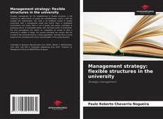 Обложка Management strategy: flexible structures in the university