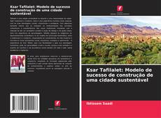 Capa do livro de Ksar Tafilalet: Modelo de sucesso de construção de uma cidade sustentável 