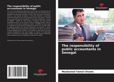 Bookcover of The responsibility of public accountants in Senegal