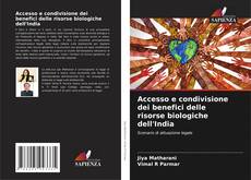 Обложка Accesso e condivisione dei benefici delle risorse biologiche dell'India