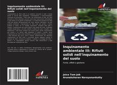 Copertina di Inquinamento ambientale III: Rifiuti solidi nell'inquinamento del suolo