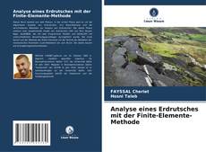 Capa do livro de Analyse eines Erdrutsches mit der Finite-Elemente-Methode 