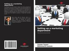 Capa do livro de Setting up a marketing department 
