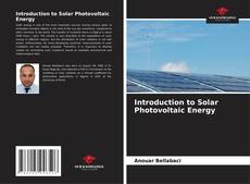 Introduction to Solar Photovoltaic Energy kitap kapağı