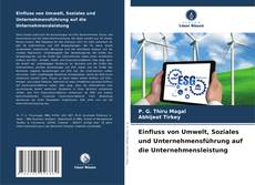 Einfluss von Umwelt, Soziales und Unternehmensführung auf die Unternehmensleistung kitap kapağı