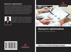 Resource optimization kitap kapağı