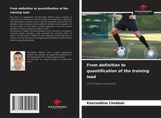 Copertina di From definition to quantification of the training load