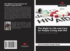Capa do livro de The Right to Life and Care for People Living with HIV 