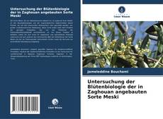 Copertina di Untersuchung der Blütenbiologie der in Zaghouan angebauten Sorte Meski