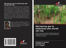 Microarray per la tolleranza alla siccità nel riso kitap kapağı