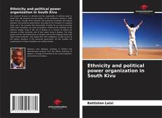 Ethnicity and political power organization in South Kivu kitap kapağı
