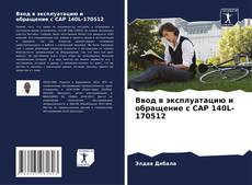 Buchcover von Ввод в эксплуатацию и обращение с CAP 140L-170512