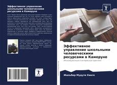 Эффективное управление школьными человеческими ресурсами в Камеруне kitap kapağı