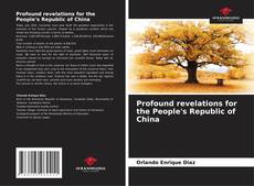 Capa do livro de Profound revelations for the People's Republic of China 