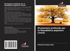 Buchcover von Rivelazioni profonde per la Repubblica popolare cinese