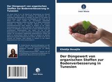 Capa do livro de Der Düngewert von organischen Stoffen zur Bodenverbesserung in Tunesien 