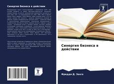 Buchcover von Синергия бизнеса в действии